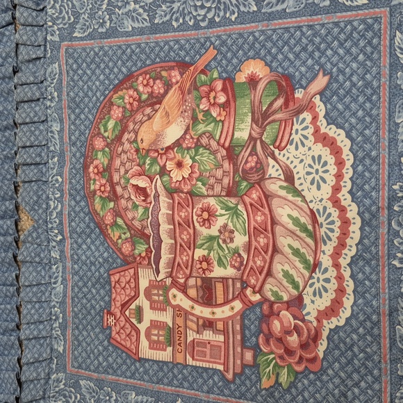 Vintage Set of 4 Beautiful Quilt Table Place Mats - Picture 3 of 7